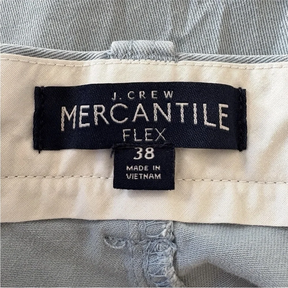 J Crew Mercantile Flex Blue Cotton Blend Chino 9” Shorts Mens Size 38 (89)‎